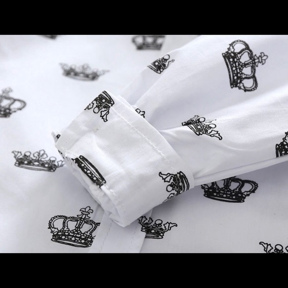 Crown Pattern Shirt - Picture 3 of 6